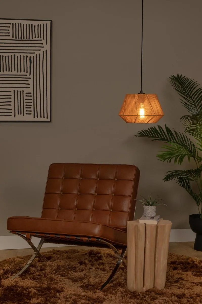Lucide Jessica Hanglamp Ø30cm - Terracotta