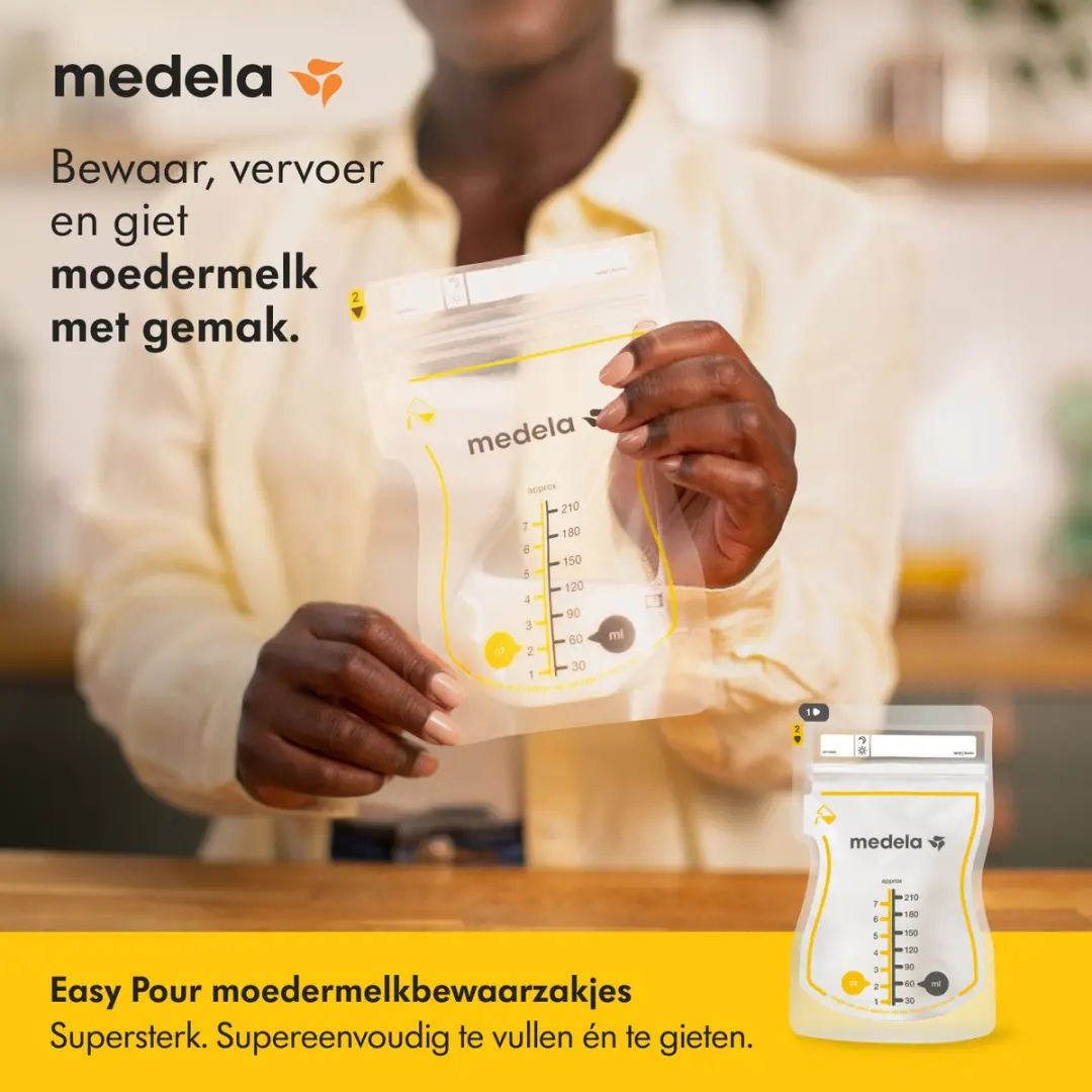Medela Moedermelk Bewaarzakjes 200 Stuks - 210ml