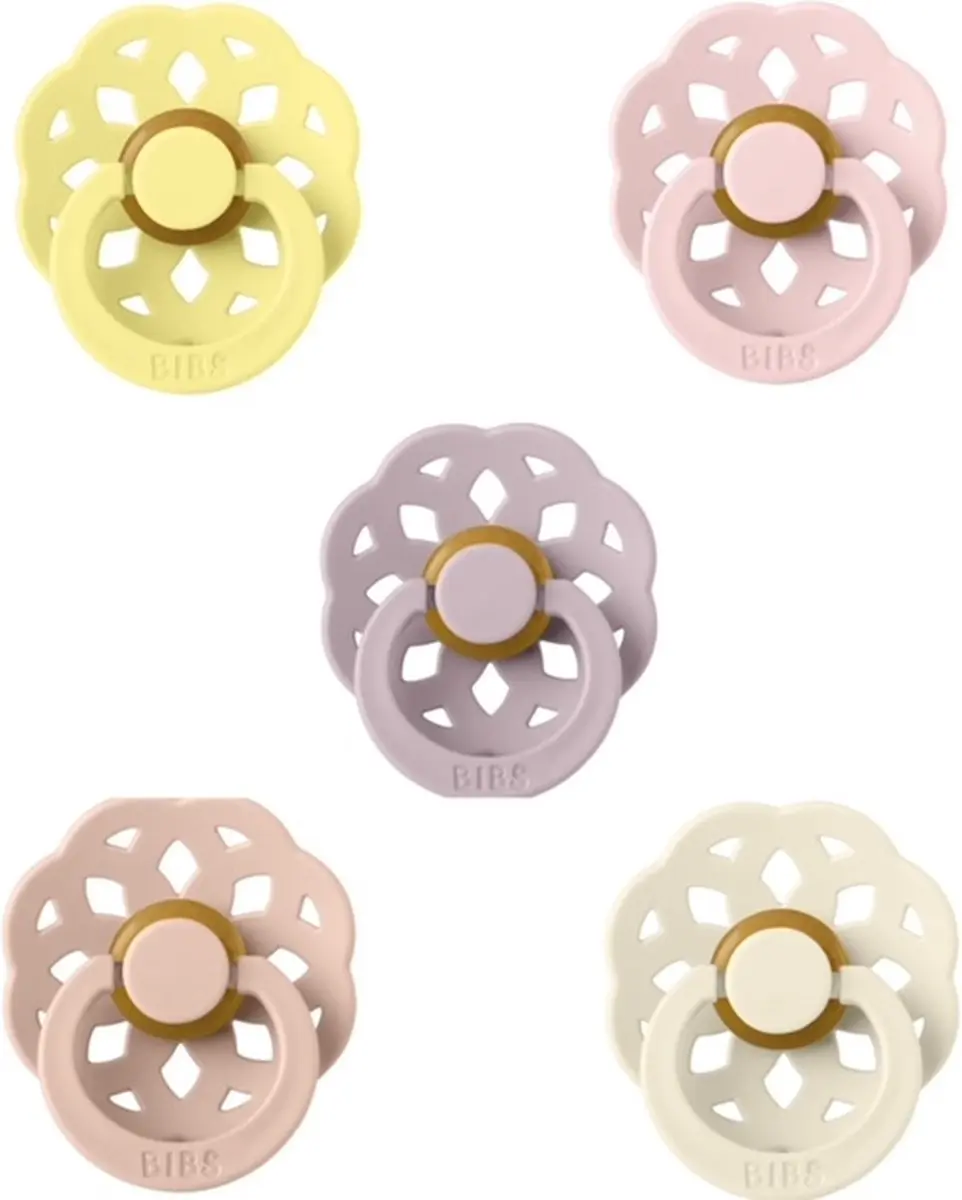 BIBS Boheme Fopspeen Set 5 Stuks