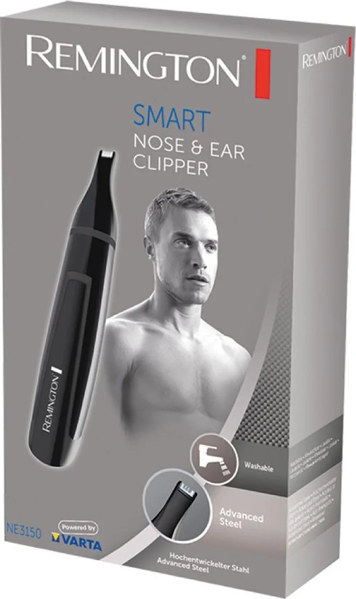 Remington NE3150 Smart Neushaartrimmer - Zwart/Zilver - afbeelding 6 van 6