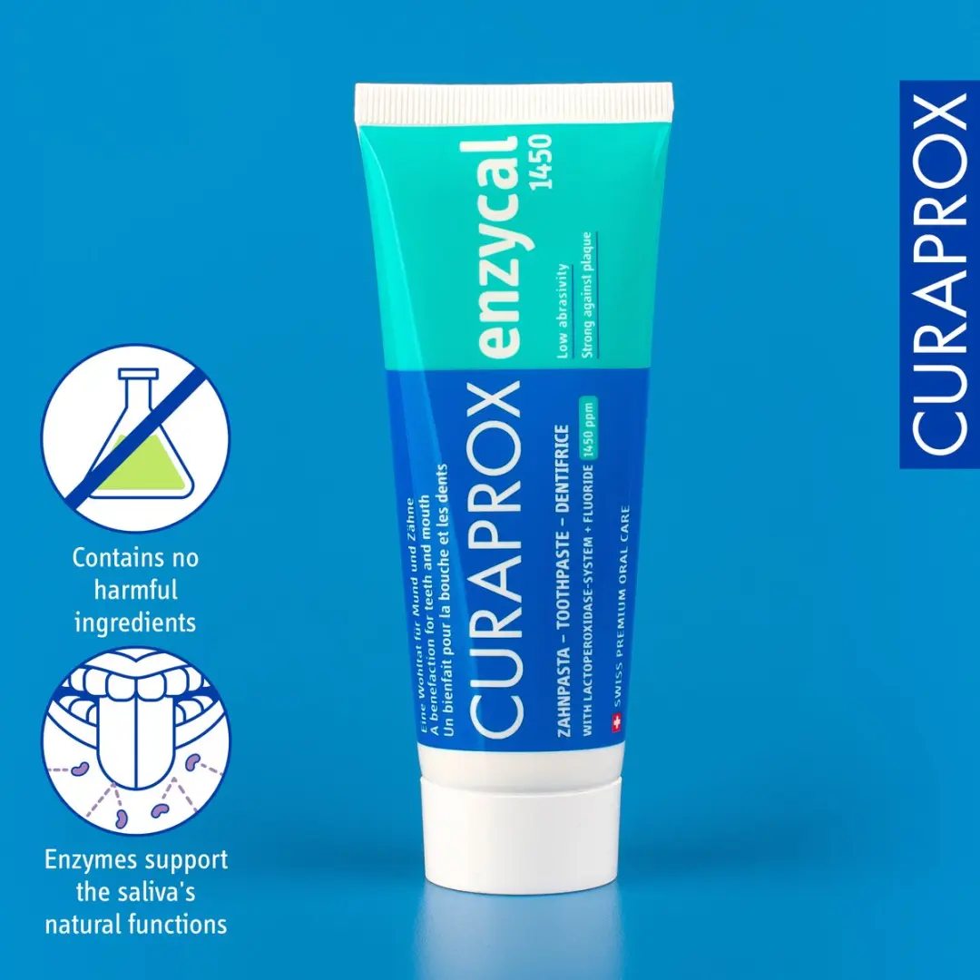 Curaprox Enzycal 1450 Tandpasta 75ml
