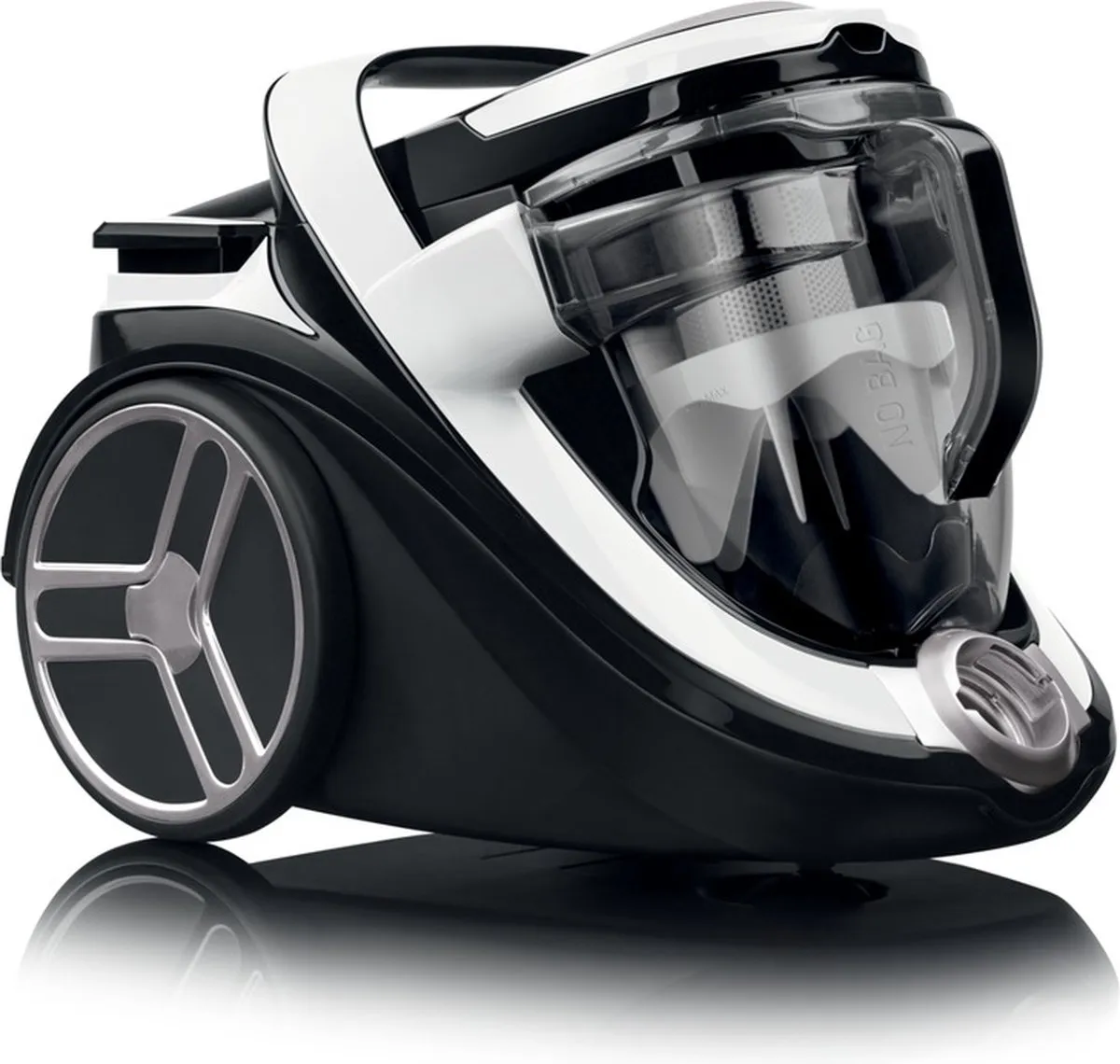 Rowenta Silence Force Cyclonic RO7640EA Zakloze Stofzuiger - 550W - 2,5L - Zwart