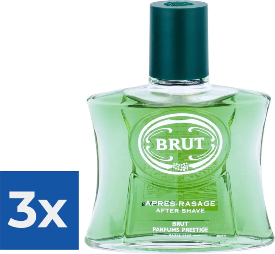 Brut For Men Aftershave Lotion 300ml - 3 Stuks