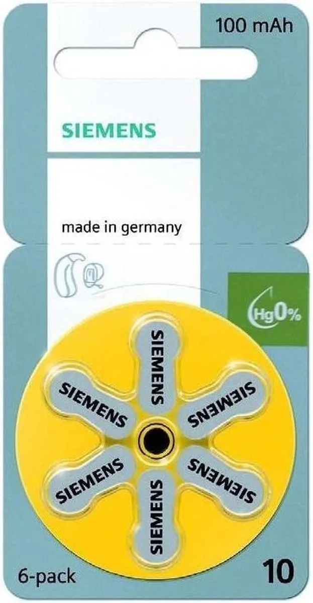 Siemens 10MF Knoopcelbatterijen