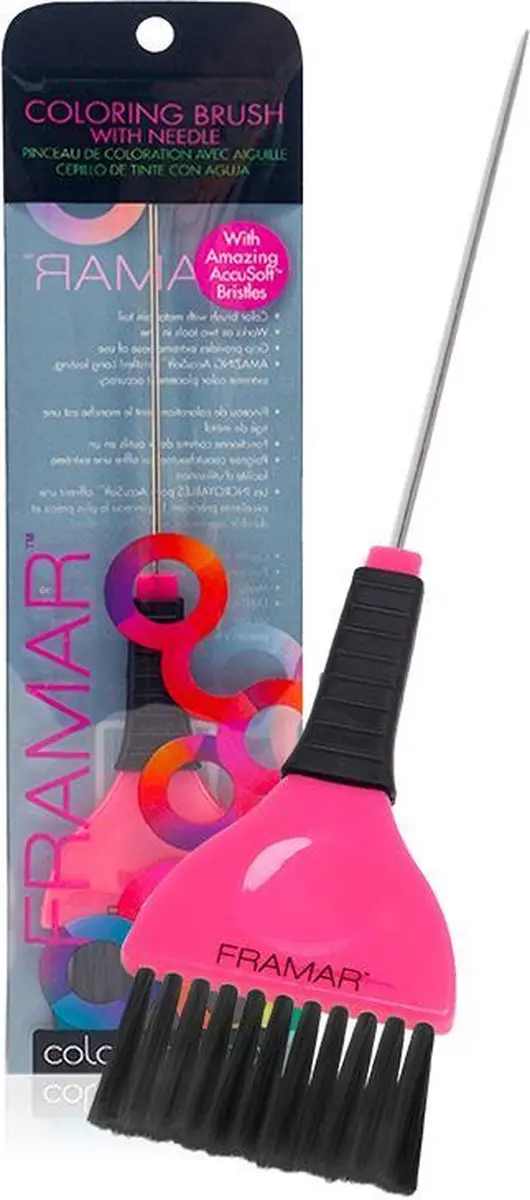 Framar Pin Tail Brush - Roze