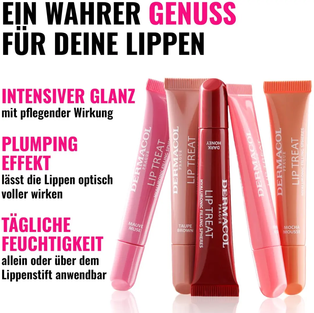 Dermacol Lip Treat Lip Balm - Donker Honing - 10ml