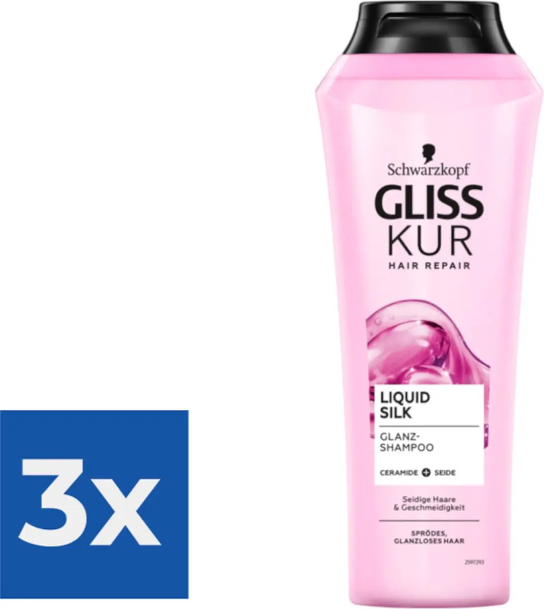 Gliss Kur Shampoo Liquid Silk 250ml