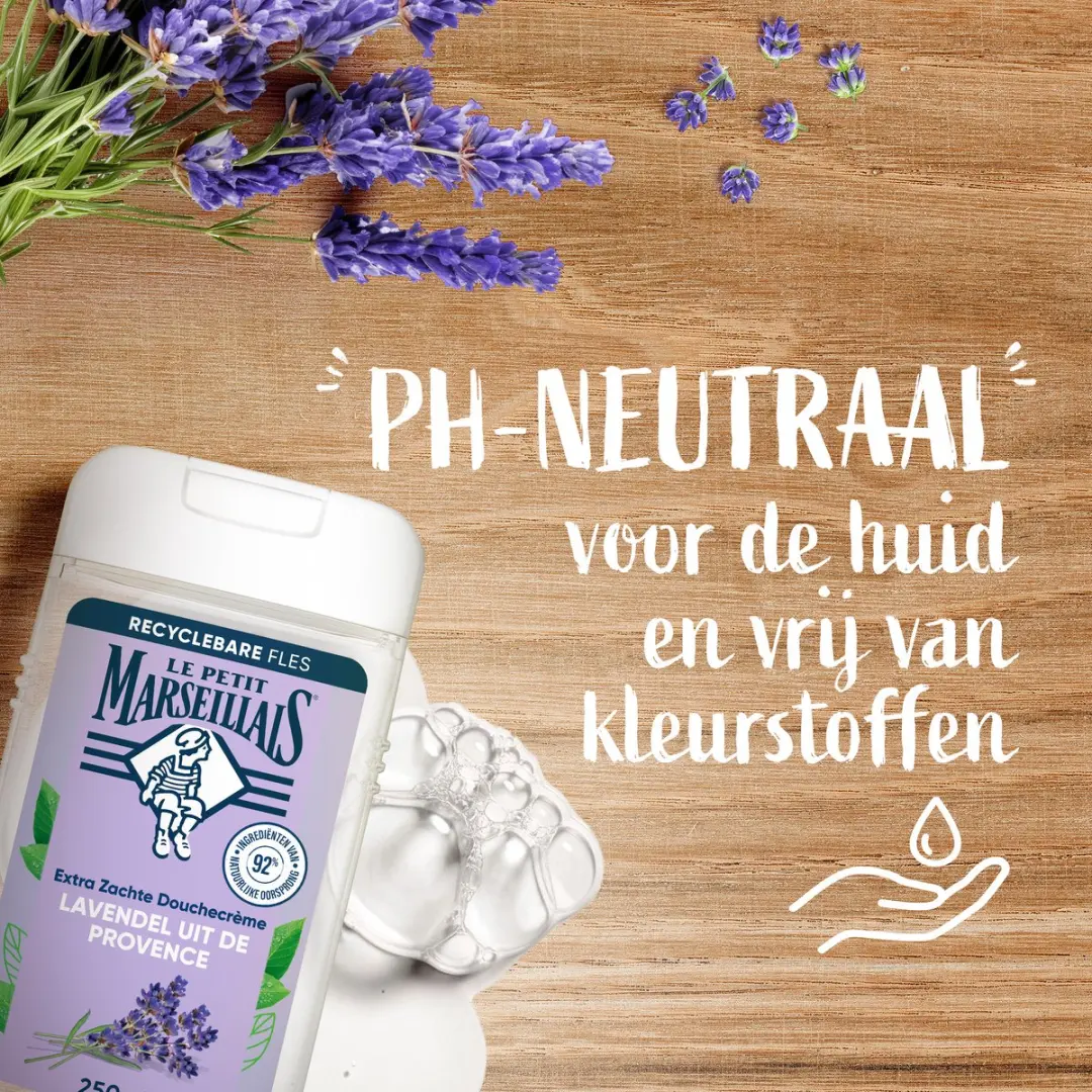 Le Petit Marseillais Douchegel Lavendel 6x250ml