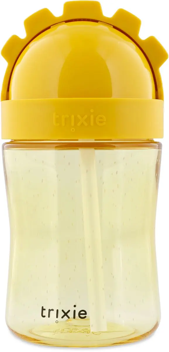 Trixie Mr. Lion Rietjesbeker 300ml - Geel