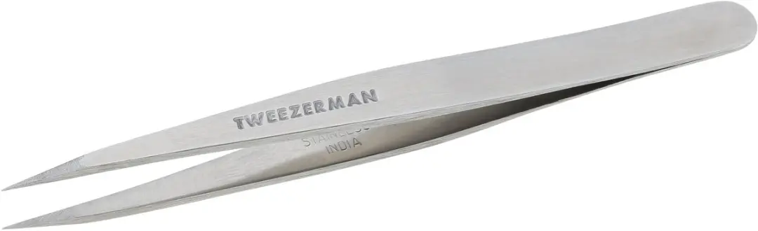 Tweezerman Point Pincet Classic - RVS - Zilver