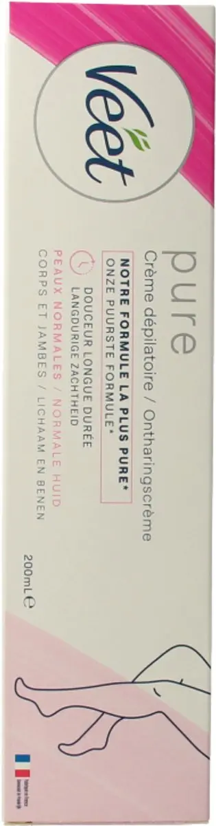 Veet Pure Ontharingscrème 200ml - afbeelding 6 van 6