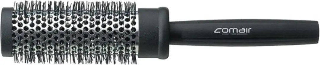 Comair Fohnburste Profi Metallhulse 33mm Nylonborsten 48mm - Zwart