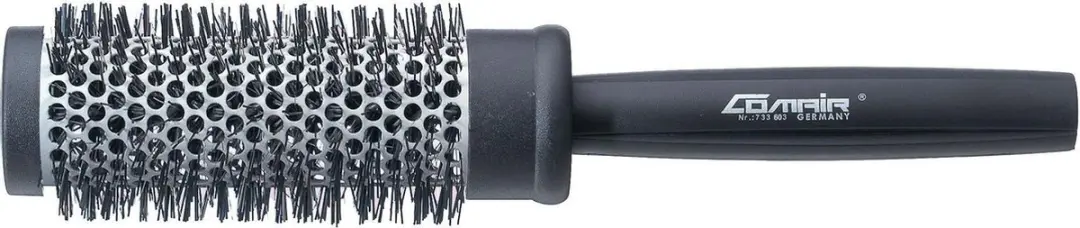 Comair Fohnburste Profi Metallhulse 33mm Nylonborsten 48mm - Zwart