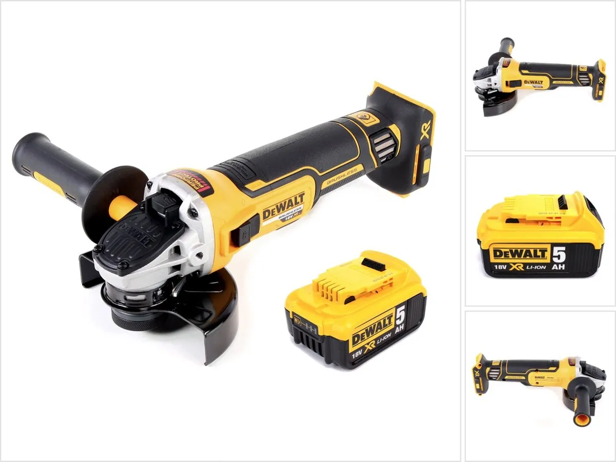 DeWalt DCG 405 N Haakse Slijper 18V 125mm