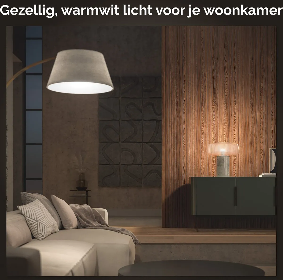 Philips Hue Standaardlamp E27 Wit 2700K - 2 Stuks - 1100lm - Mat