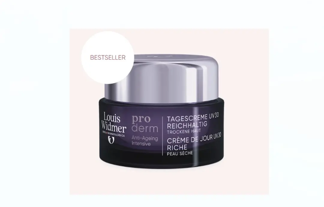Louis Widmer Proderm Dagcrème UV30 Rijke Textuur 50ml