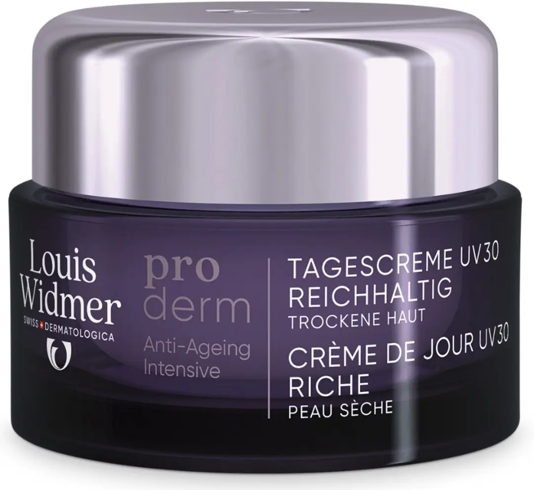 Louis Widmer Proderm Dagcrème UV30 Rijke Textuur 50ml