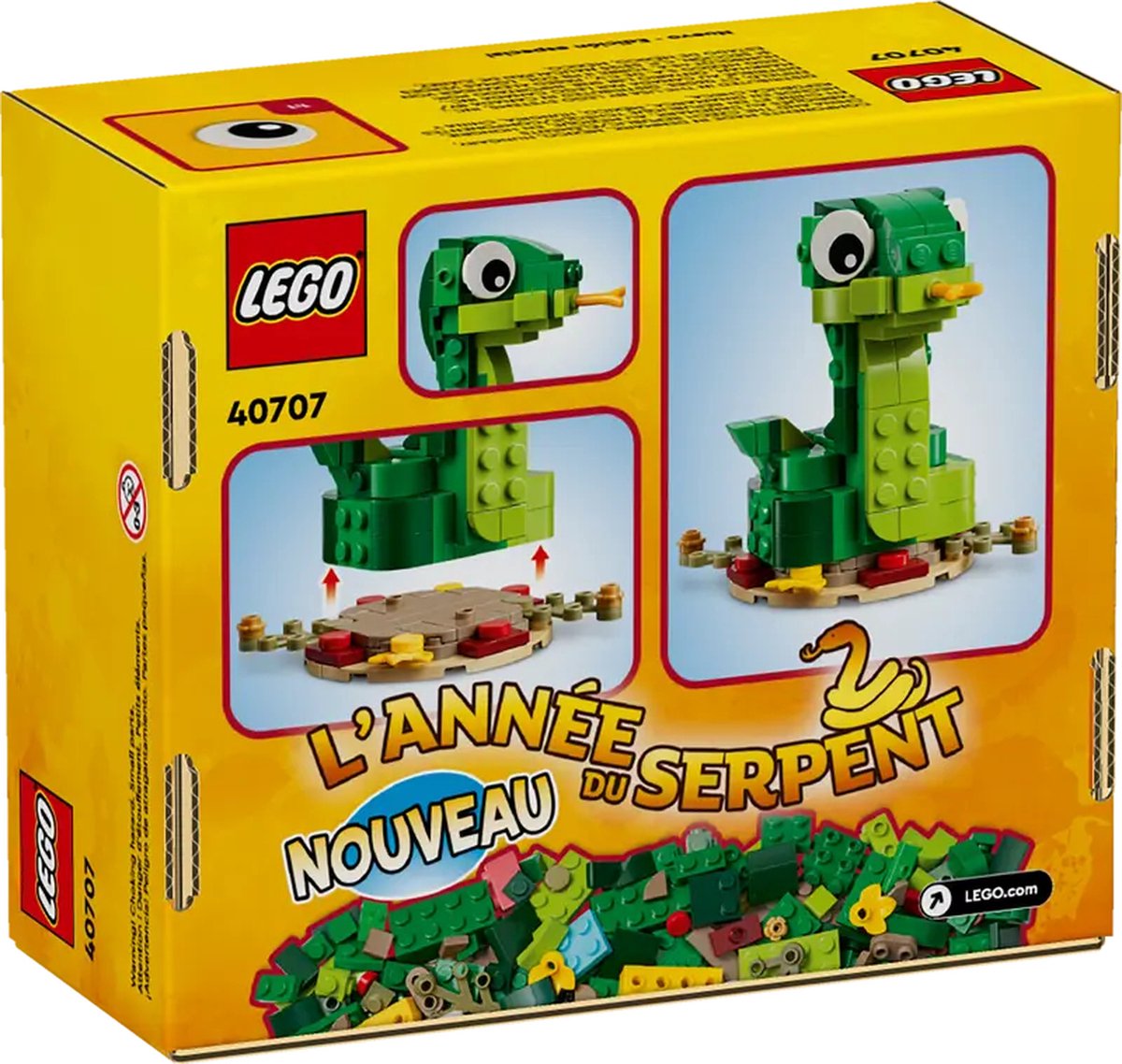 LEGO Chinees Nieuwjaar 40707 - Year of the Snake - Jaar van de Slang