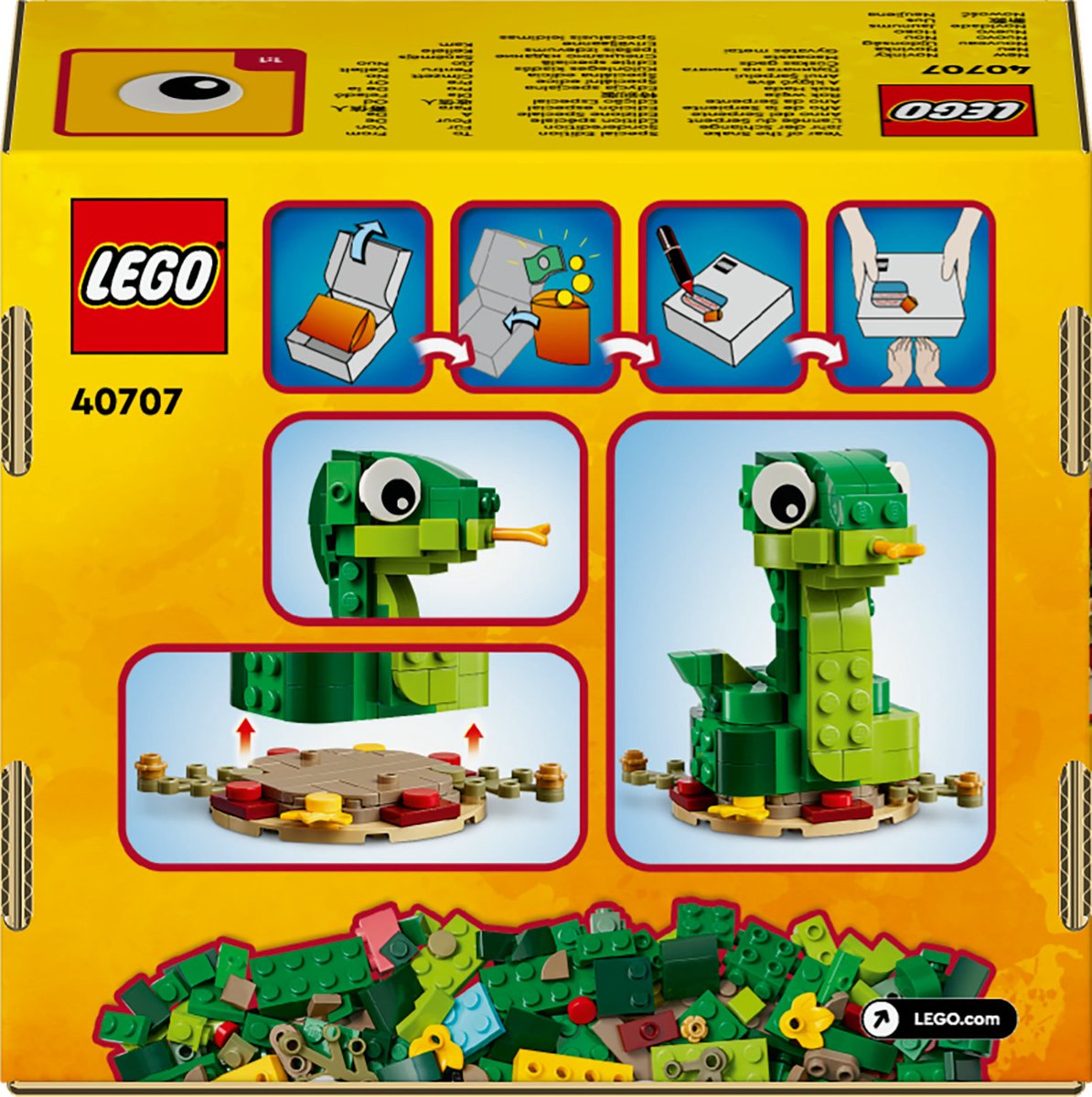 LEGO Chinees Nieuwjaar 40707 - Year of the Snake - Jaar van de Slang