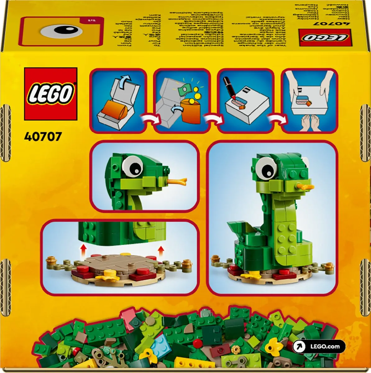 LEGO Chinees Nieuwjaar 40707 Jaar van de Slang - 174 Stukken - Multi