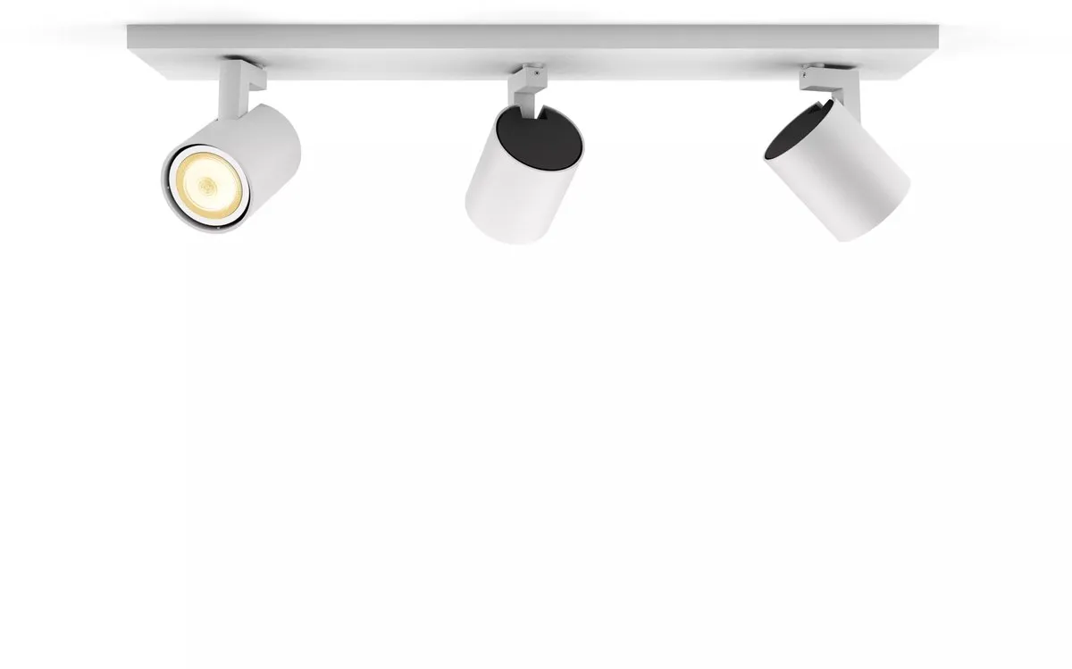 Philips Hue Runner Opbouwspot GU10 - 3x5W Wit - incl. Dimmer Switch