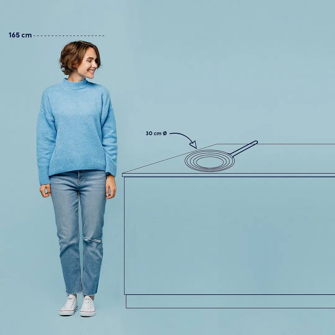 Kela Antispatdeksel Elvira 20-28cm - Zilver