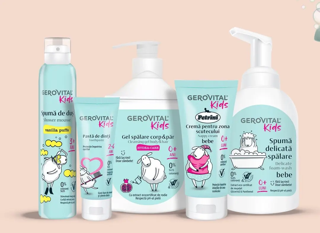 Gerovital KIDS Hydra-Care Babydouchegel 300ml