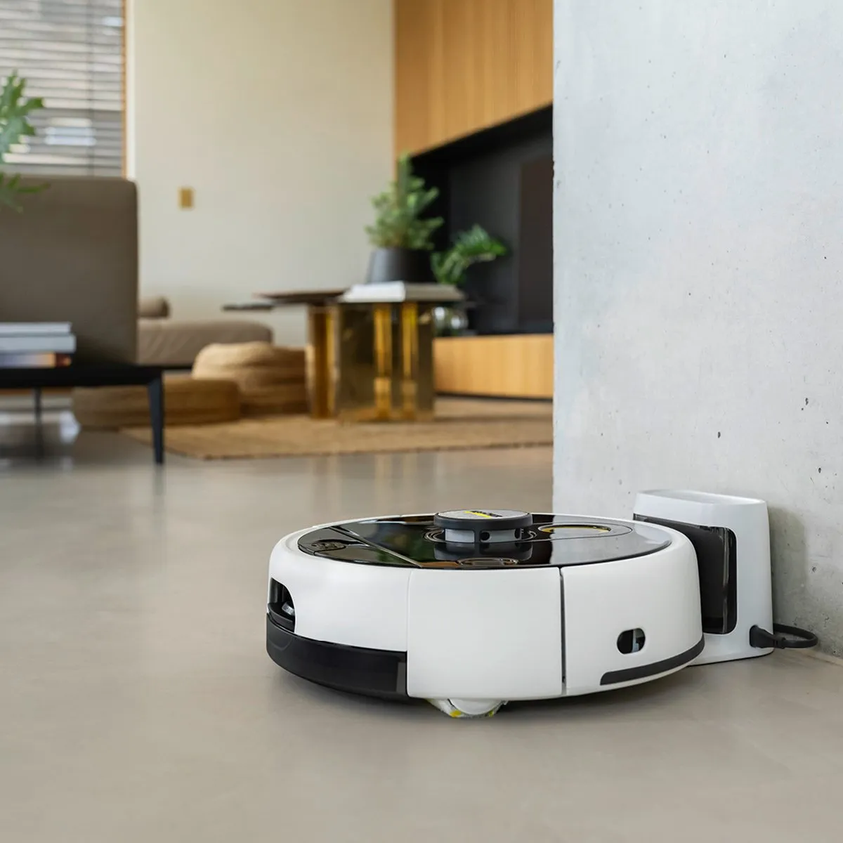 Kärcher RCF 3 Dweilrobot - 120 Min - Wit/Zwart