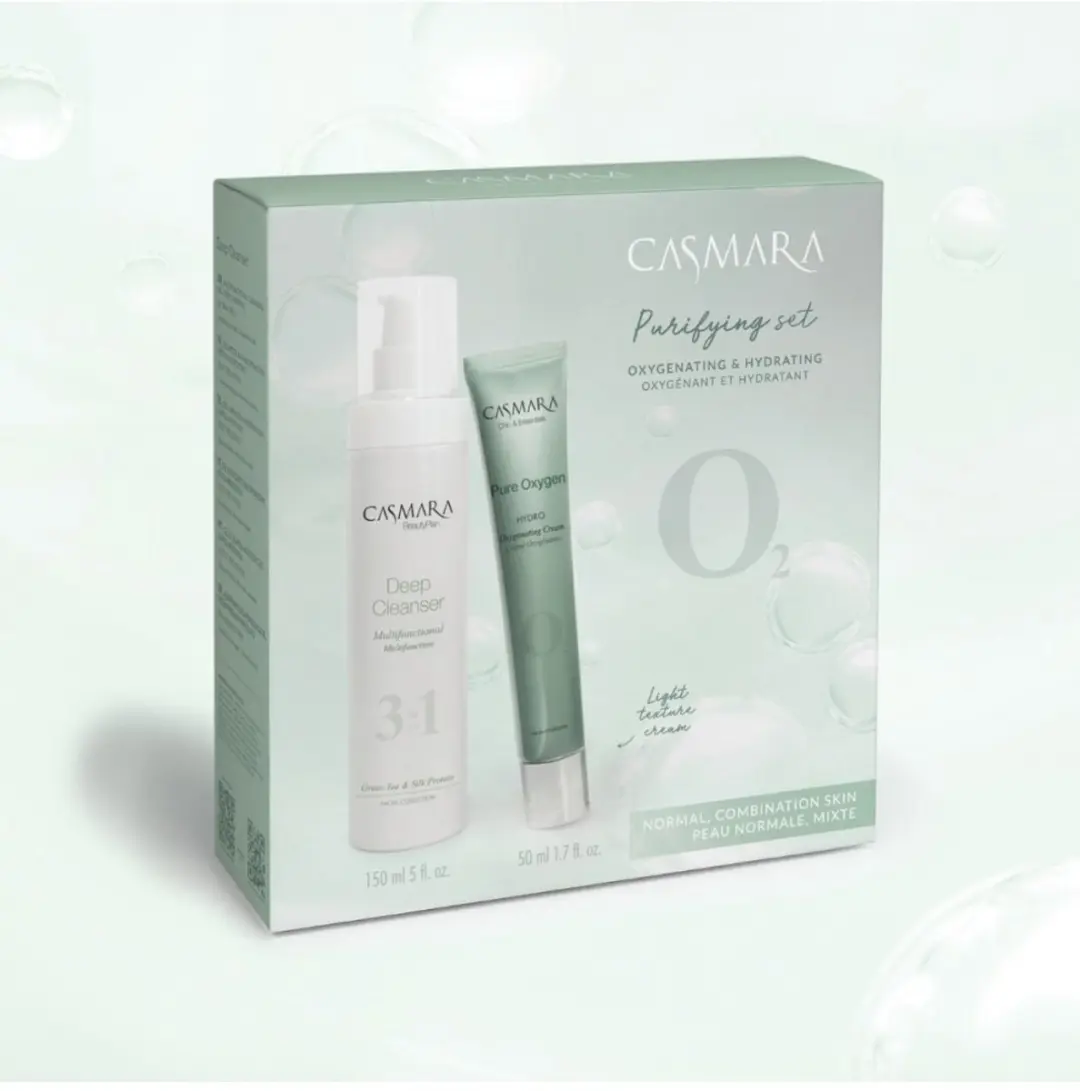 Casmara Purifying Set Oxygenating & Hydrating 200ml