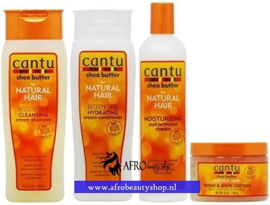 Cantu Natural Hair Set - 1600ml Conditioner & Shampoo