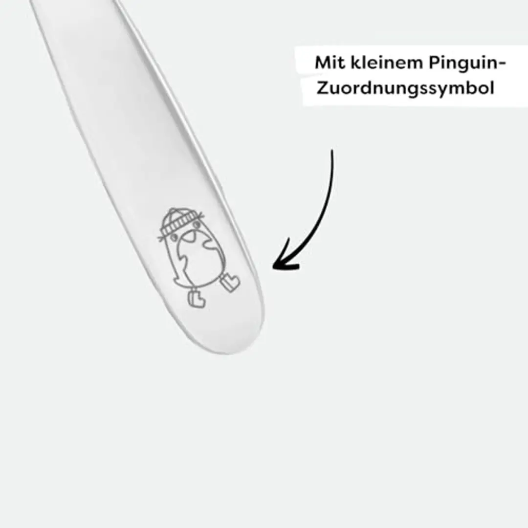 Haba Kinderbestek Pinguïn - 3-delig - Meerkleurig