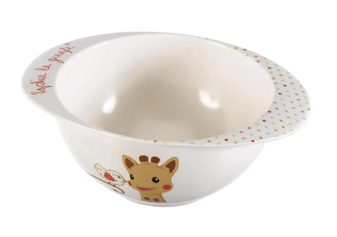 Sophie de Giraf Maaltijdset 5-delig - Beige/Rood