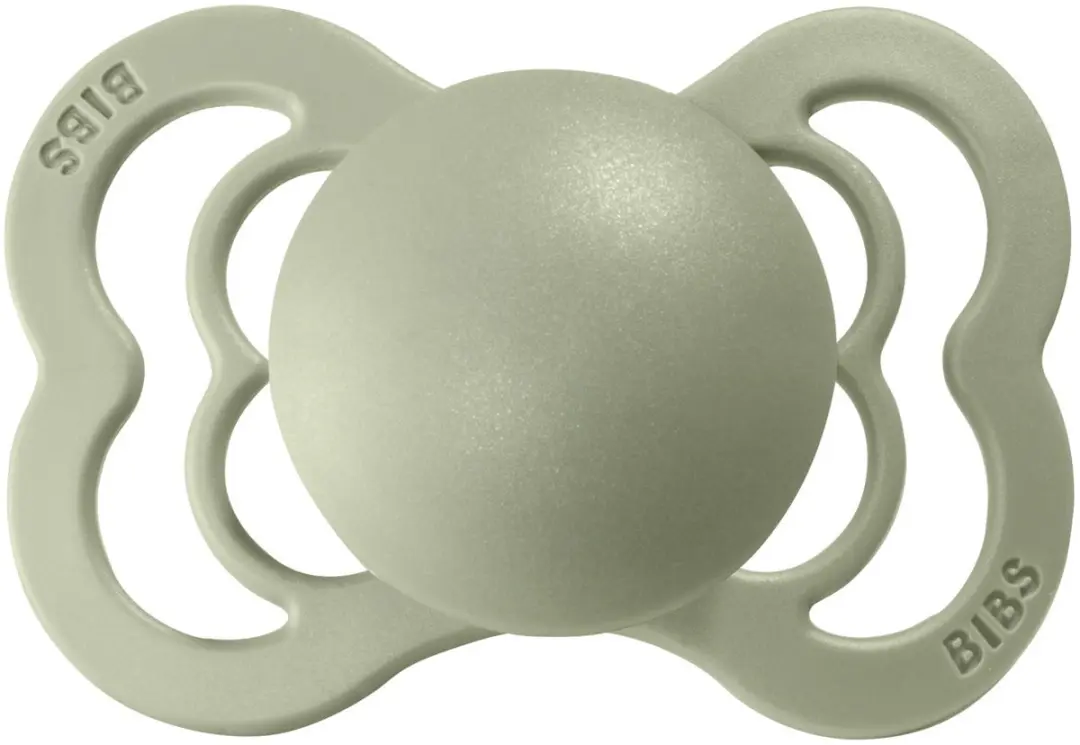 BIBS Supreme Speen - Natuurlijk Rubber M1 - 2 Stuks - Ivory/Sage