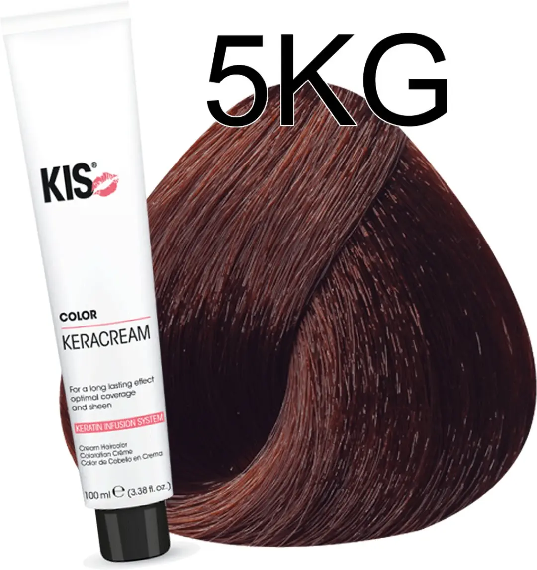 KIS Haarverf Donker Koper Goudbruin 5KG