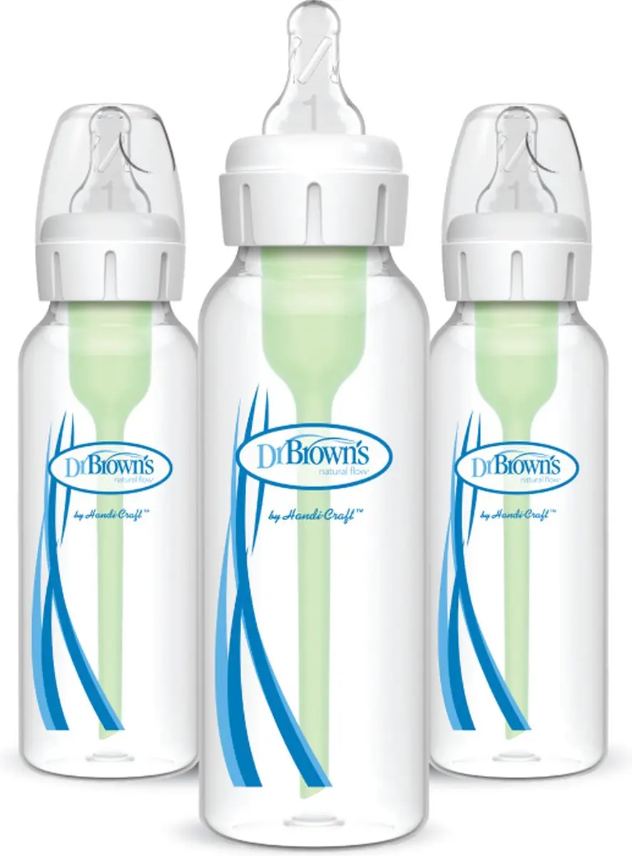 Dr. Brown's Options+ Anti-Colic Babyfles 250ml - 3 Stuks