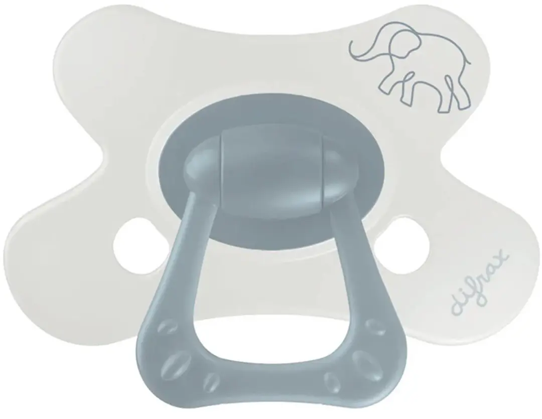 Difrax Natural Fopspeen Little Grey Elephant