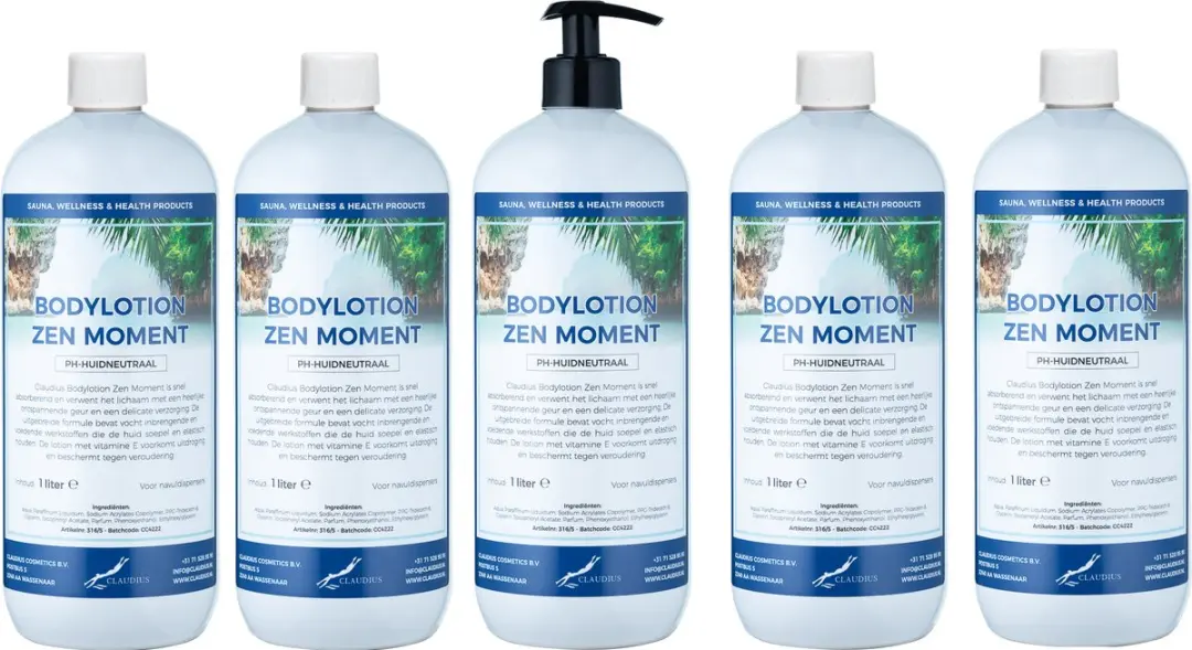 Splashbox Cosmetics Zen Moment Bodylotion 5L - 5 Stuks