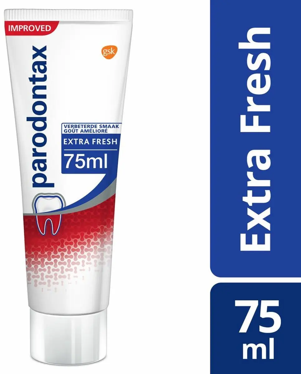 Parodontax Extra Fresh Tandpasta 75ml - 12 Stuks