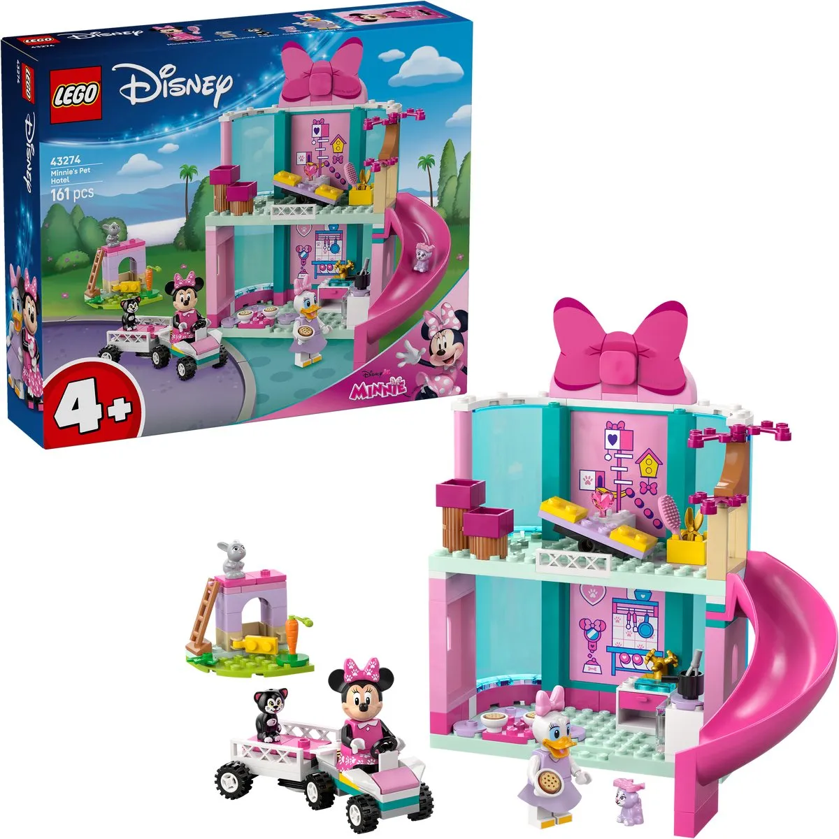 LEGO Disney Minnie's Huisdierenhotel 43274 - 161 Stukken