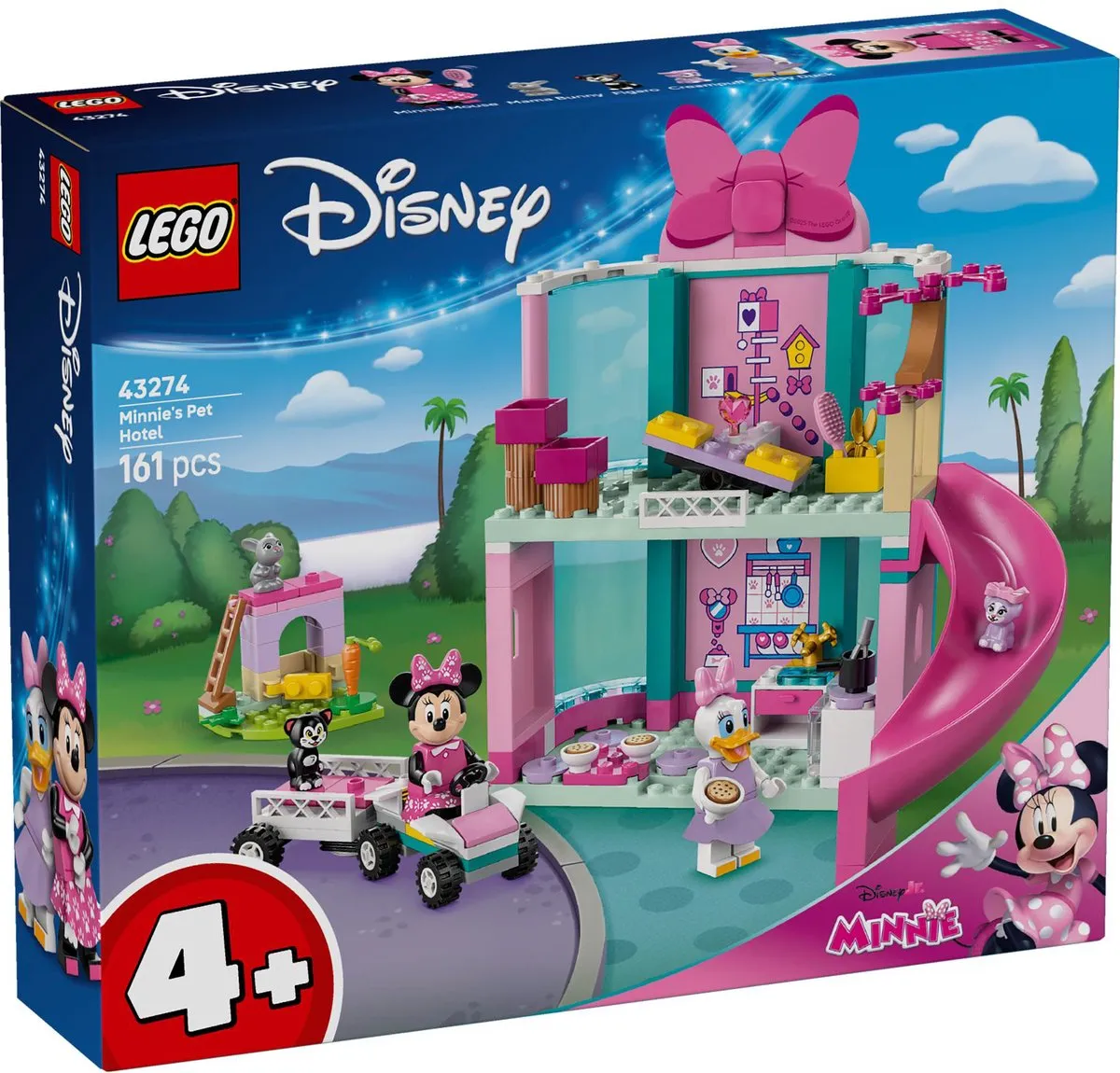 LEGO Disney Minnie's Huisdierenhotel 43274 - 161 Stukken