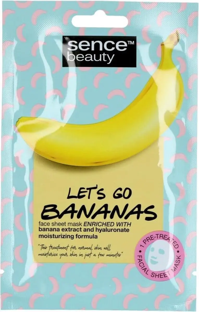 Sence Let's Go Bananas Gezichtsmasker 20ml