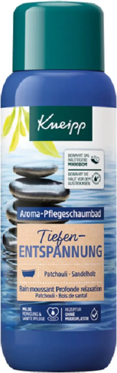 Kneipp Badschuim Diepe Ontspanning Patchouli-Sandelhout 400ml