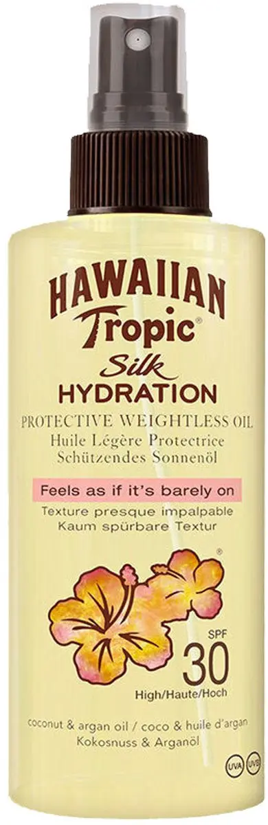 Hawaiian Tropic Silk Hydration Protect Weightless Oil SPF30 - 150ml