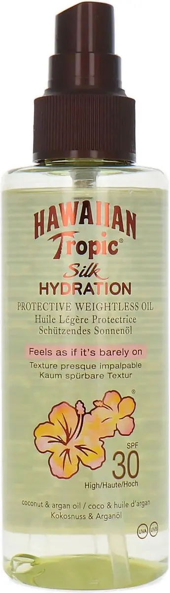 Hawaiian Tropic Silk Hydration Protect Weightless Oil SPF30