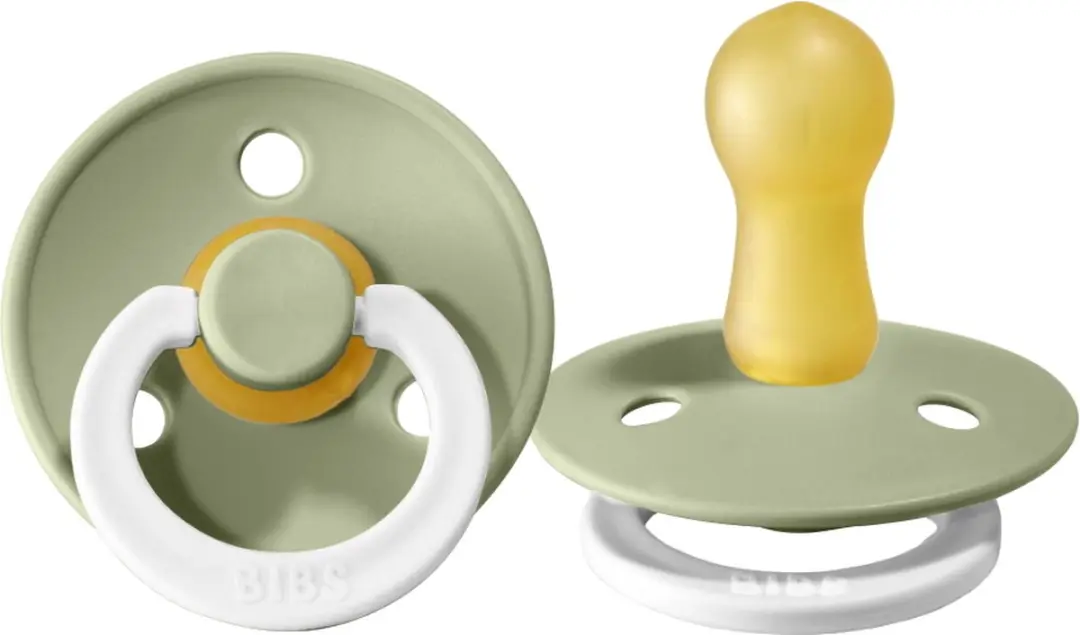 BIBS Glow in the Dark Fopspeen T2 - 6-18 Maanden - Multicolor