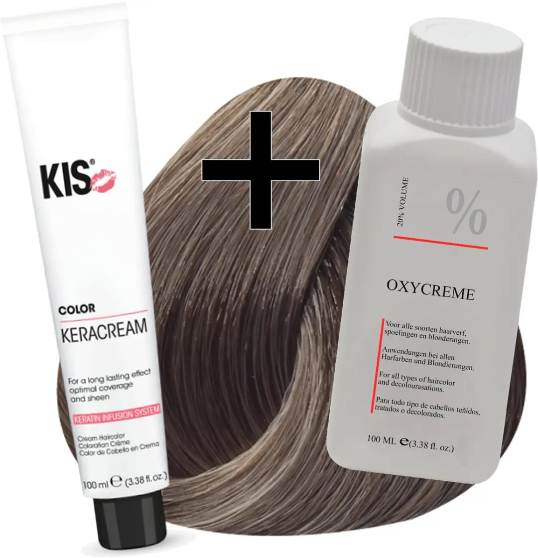 KIS Haarverfset 8MN Licht mat blond