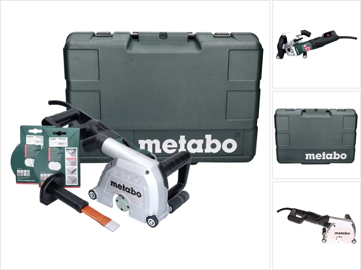 Metabo MFE 40 Muurfreesmachine 125mm - Groen