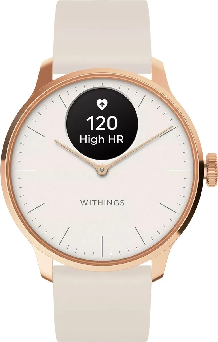 Withings ScanWatch Light - 37mm - Hybride Smartwatch - Zand