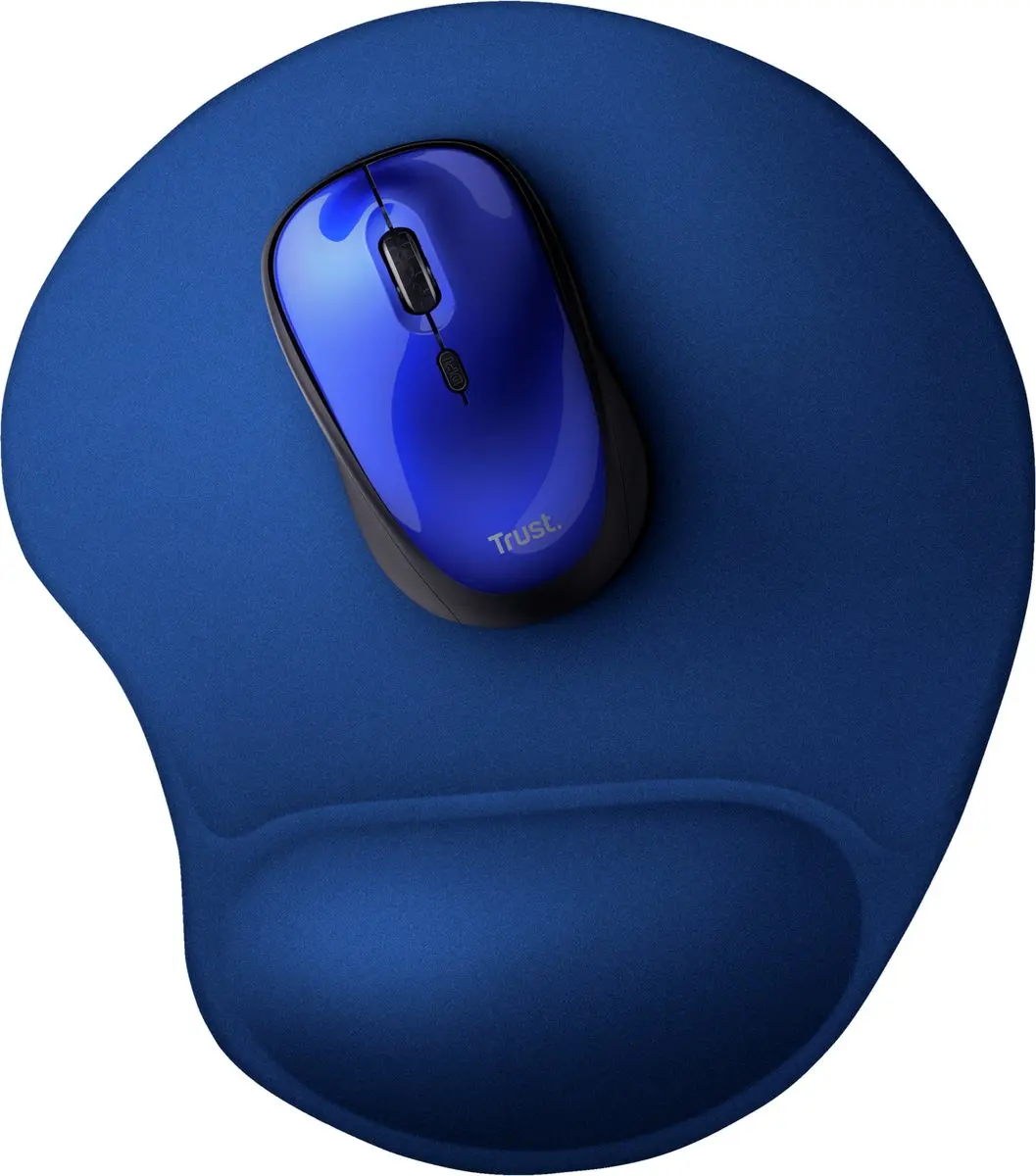Trust BigFoot Ergonomische Muismat - Blauw