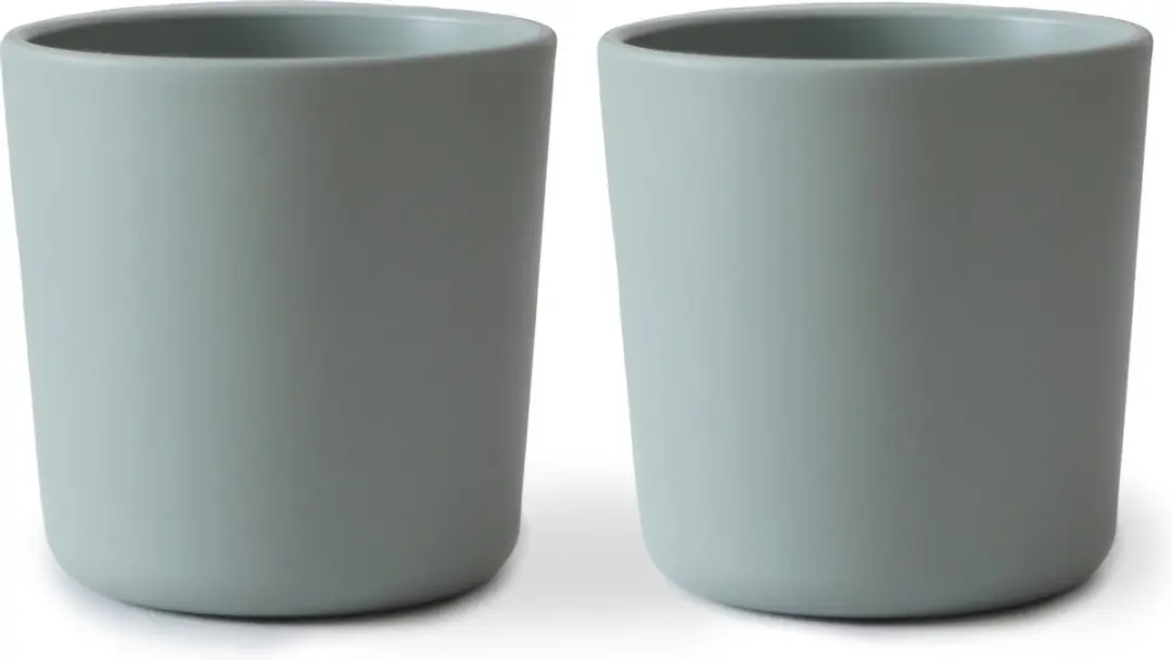 Mushie Siliconen Drinkbeker Sage